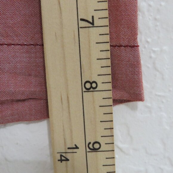 Levi's* Men's Short Sleeve Snap Down Curved Hem Double Pocket Shirt~ Size Large - Picture 10 of 11